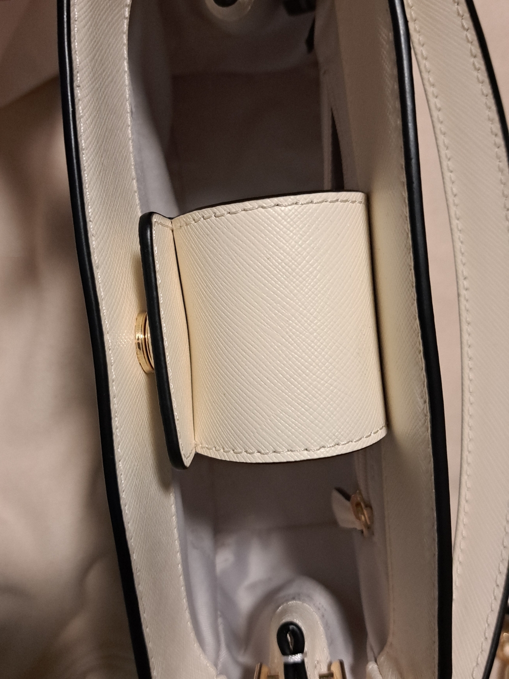 kate spade New York Ivory Heart Accent Top-Handle Bag - Picture 2 of 5